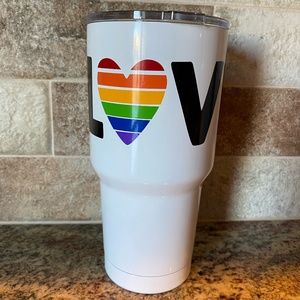 LOVE personalized Tumbler -- 27 Oz